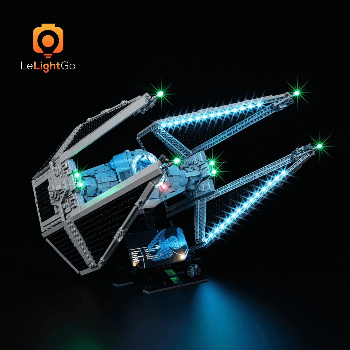 Light Kit For TIE Interceptor 75382