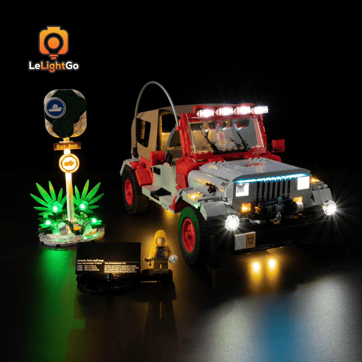 Light Kit For Jurassic Park Jeep Wrangler 77984