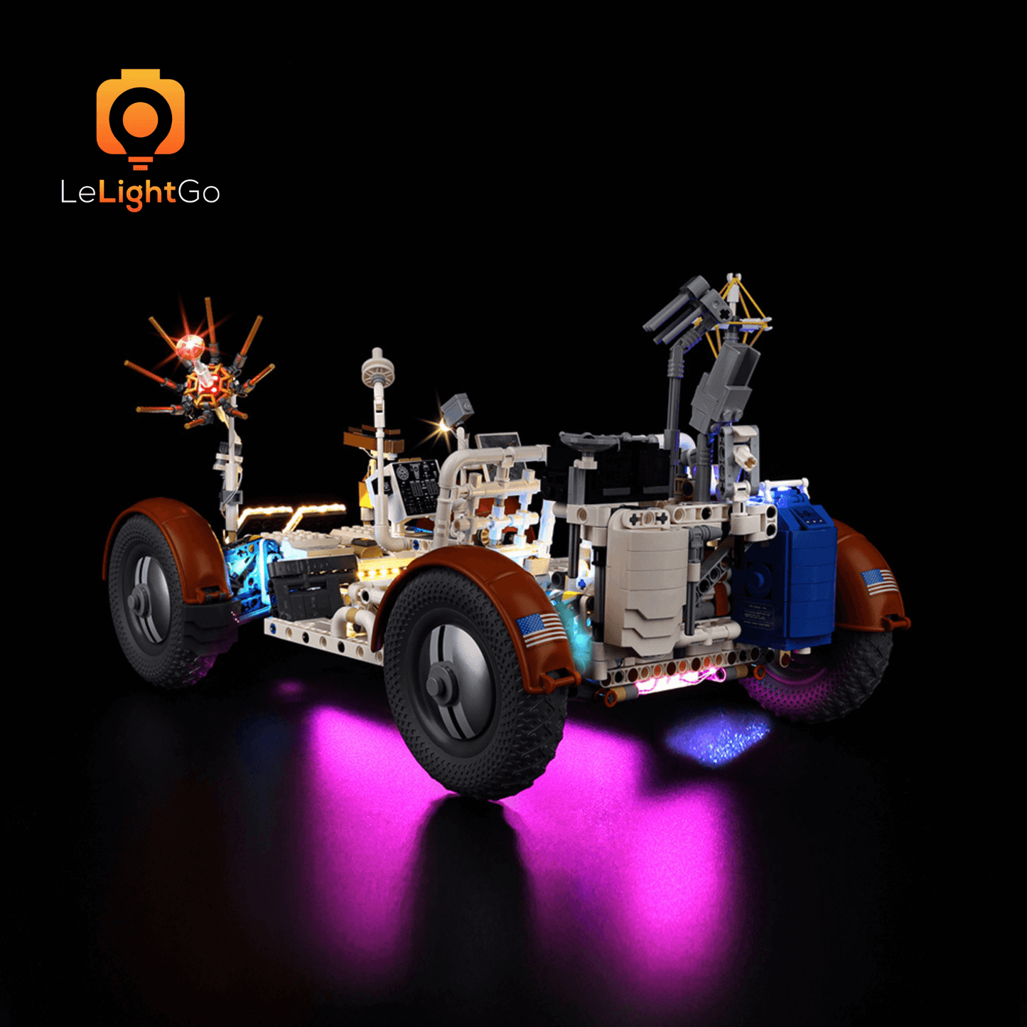 Light Kit For NASA Apollo Lunar Roving Vehicle - LRV 42182