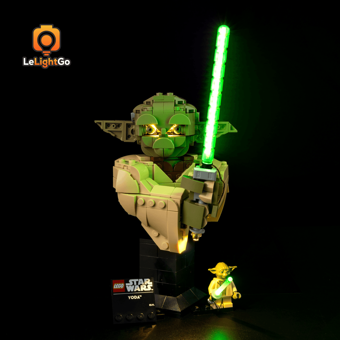 Light Kit For Yoda Bust 75438