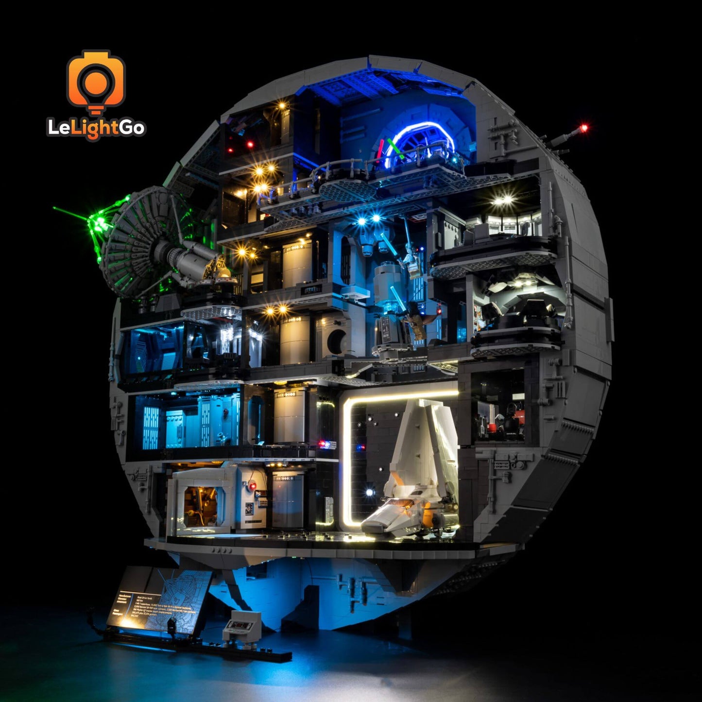 Light Kit For Death Star 75419