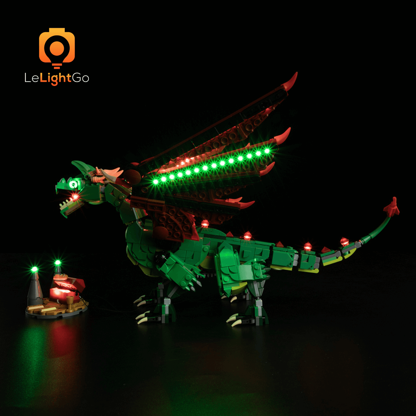 Light Kit For Medieval Dragon 31161