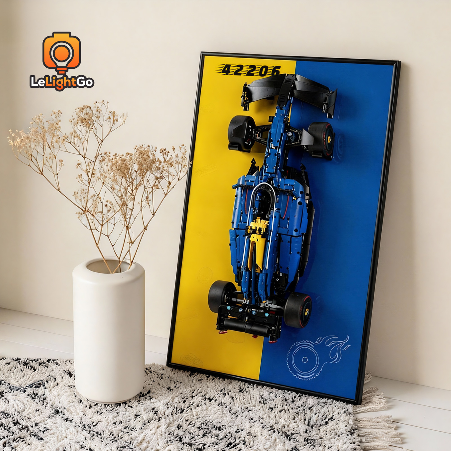 Display Wall-Mount for Oracle Red Bull Racing RB20 F1 Car 42206