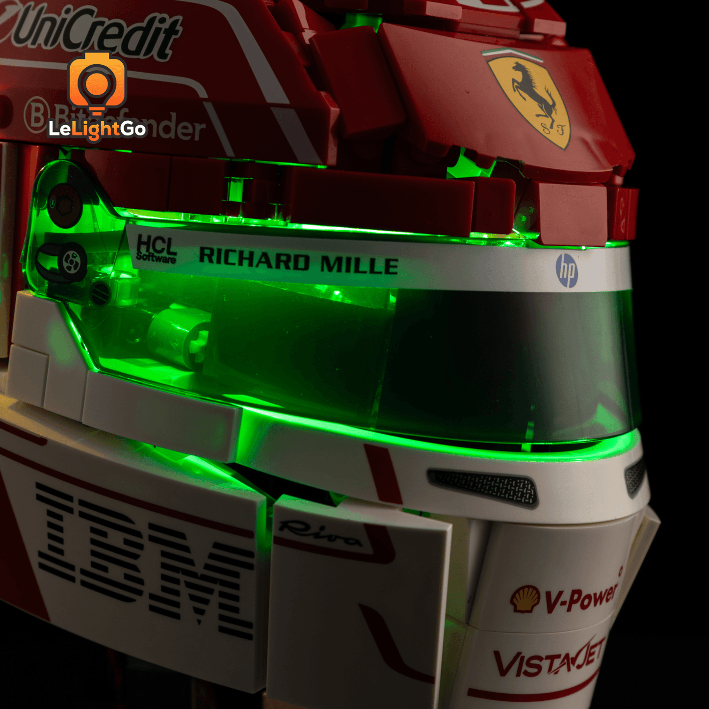 Light Kit For Scuderia Ferrari HP Charles Leclerc Helmet 43014