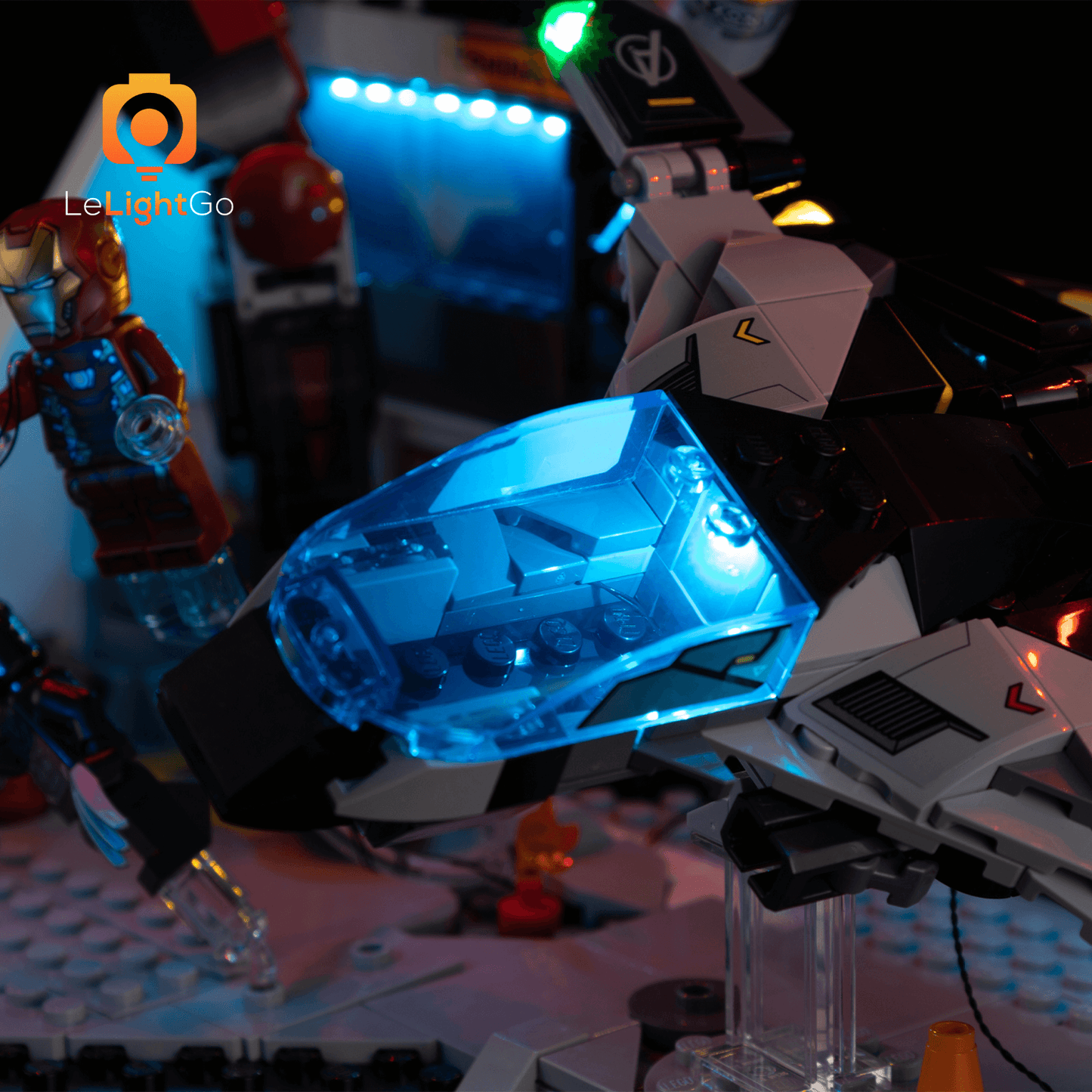 Light Kit For Captain America: Civil War Action Battle 76314