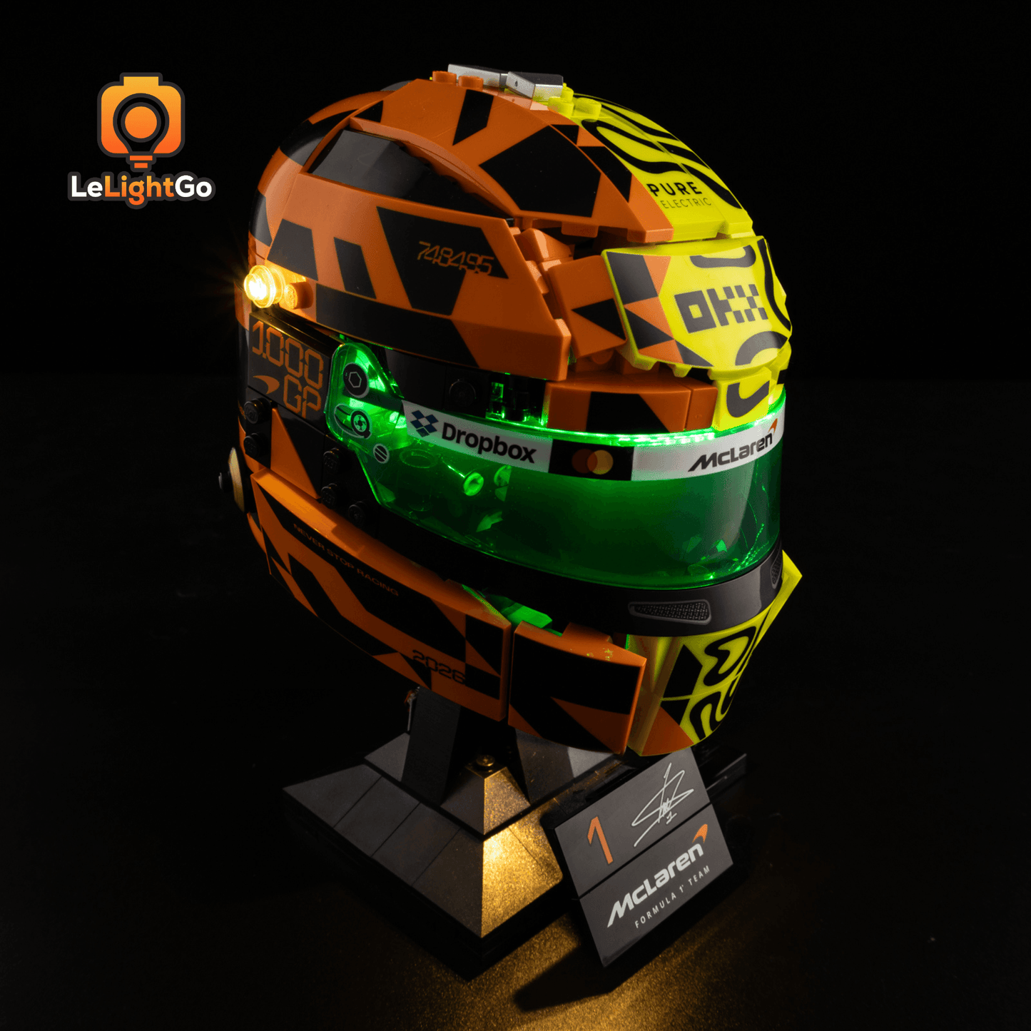 Light Kit For McLaren Mastercard F1 Team Lando Norris Helmet 43023