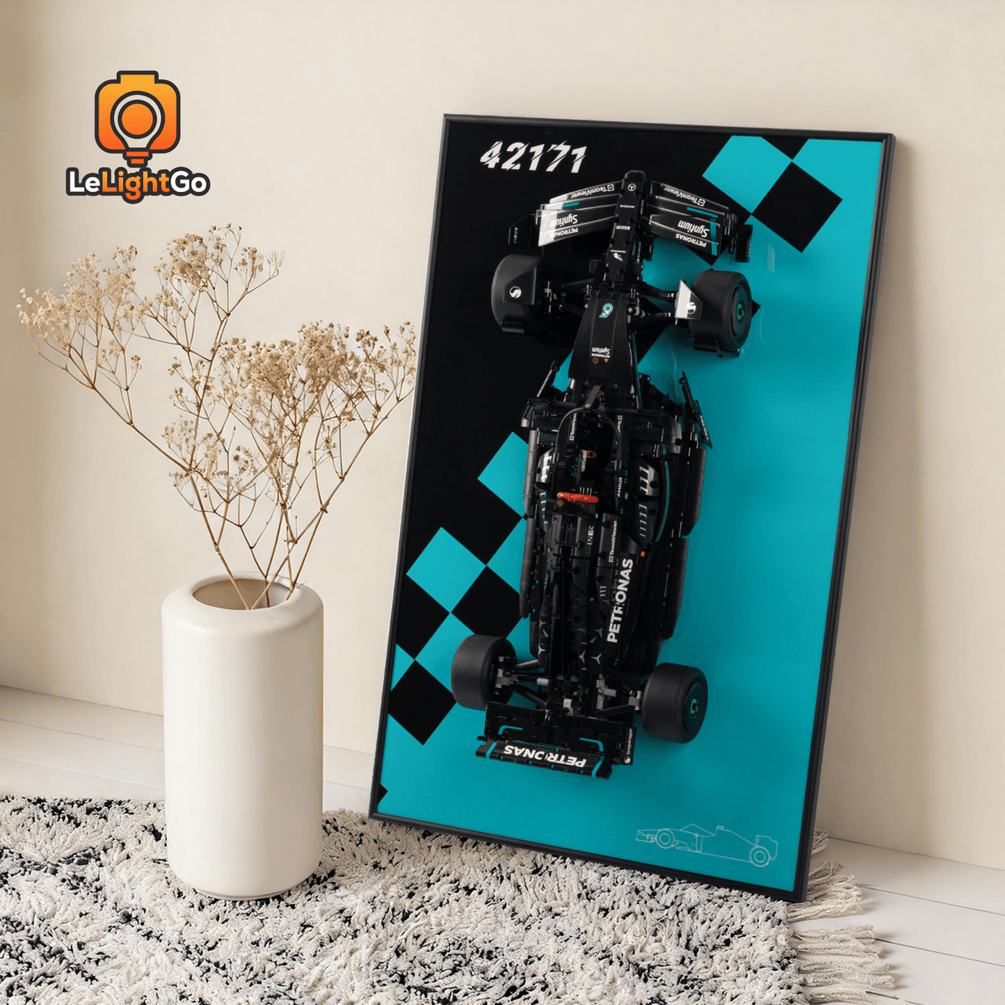 Display Wall-Mount for Mercedes-AMG F1 W14 E Performance 42171
