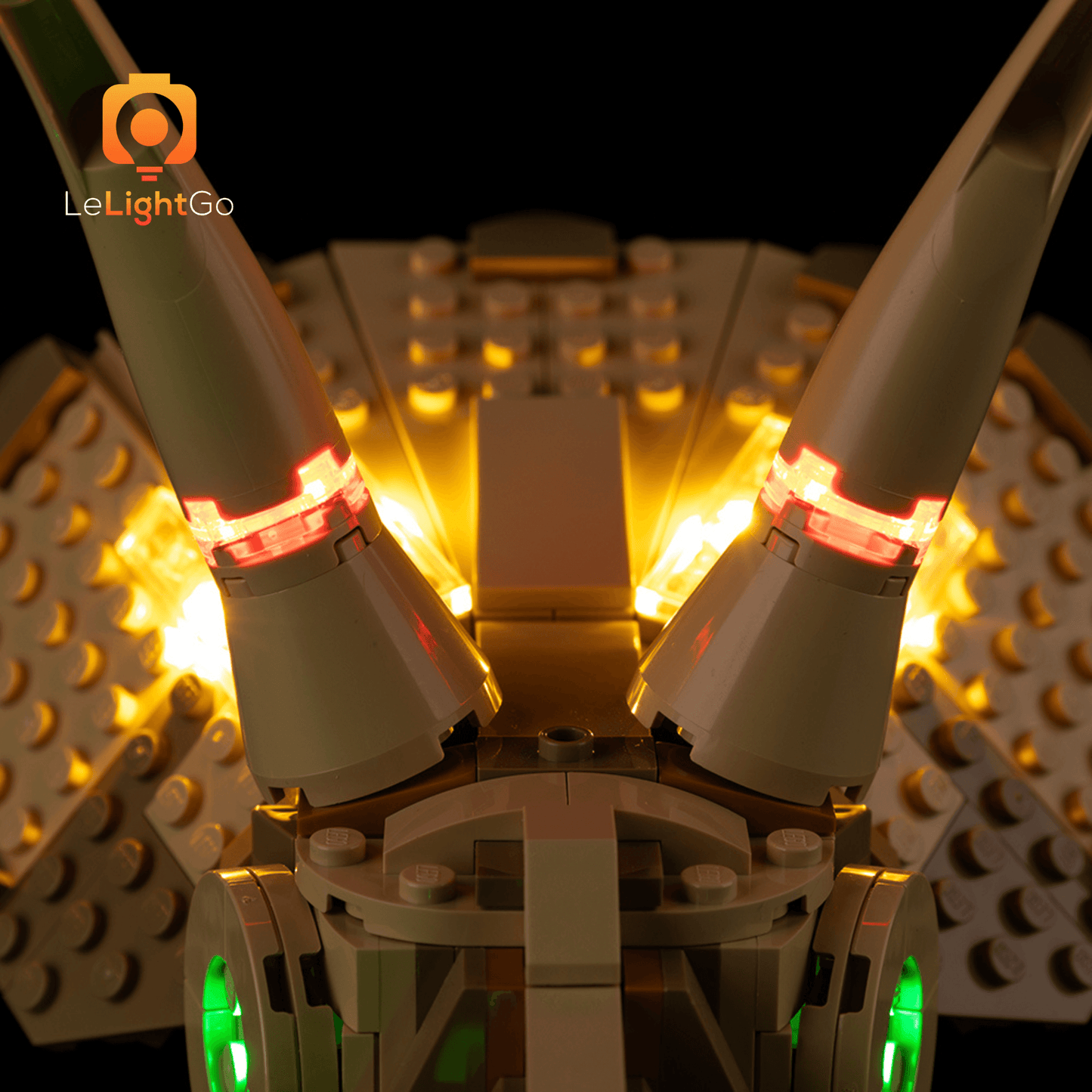 Light Kit For Dinosaur Fossils: Triceratops Skull 76969