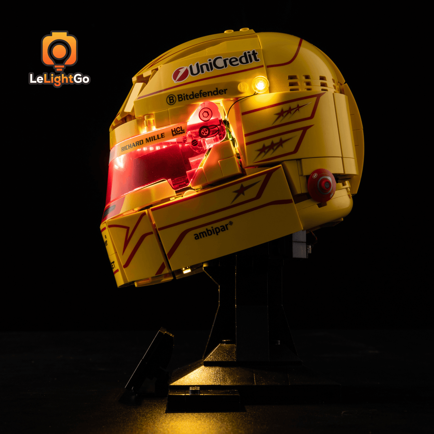Light Kit For Scuderia Ferrari HP Lewis Hamilton Helmet 43022