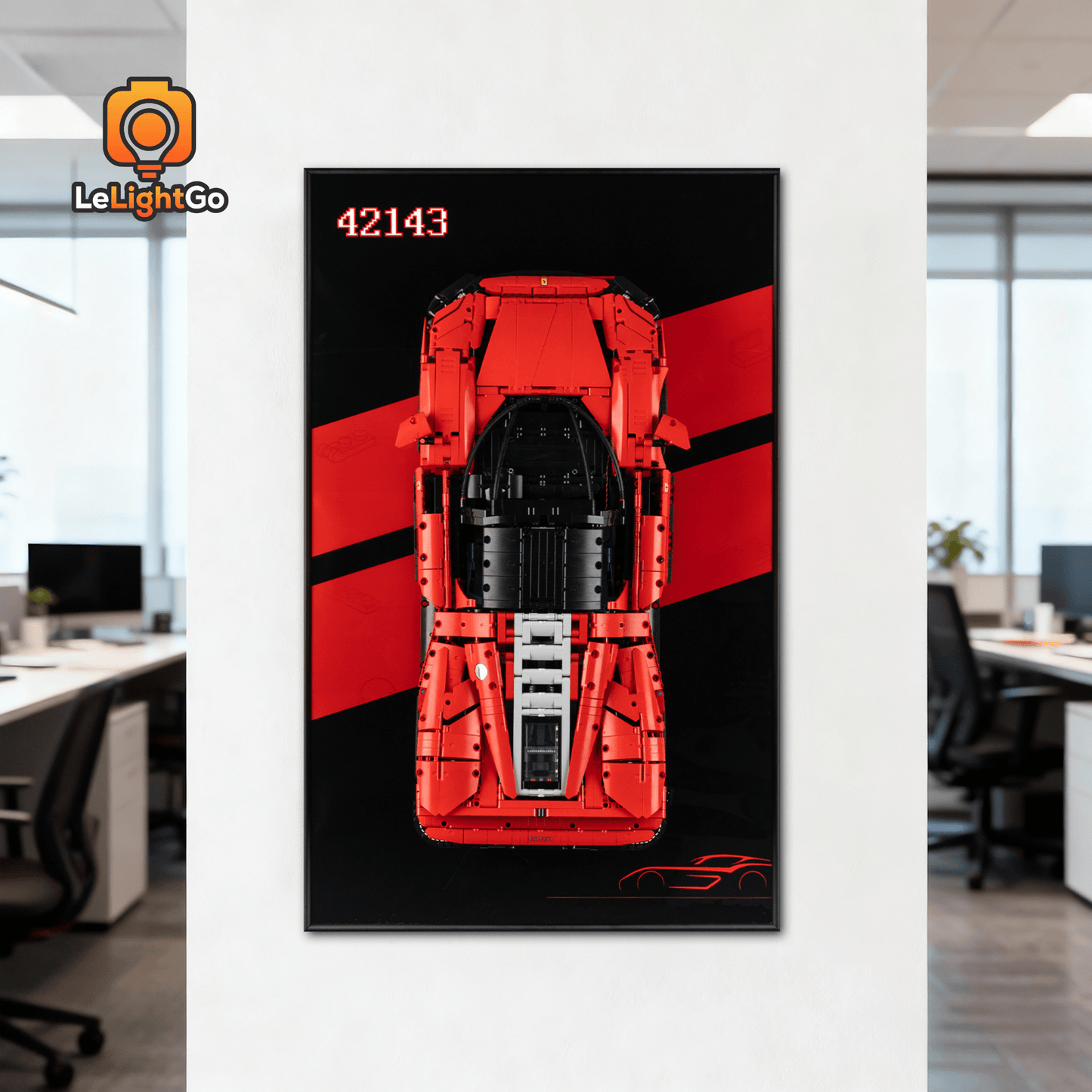 Display Wall-Mount for Ferrari Daytona SP3 42143