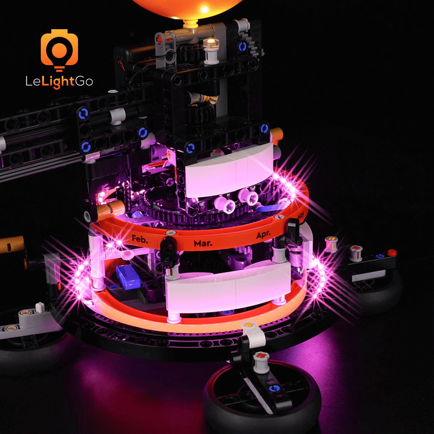 Light Kit For Planet Earth and Moon in Orbit 42179