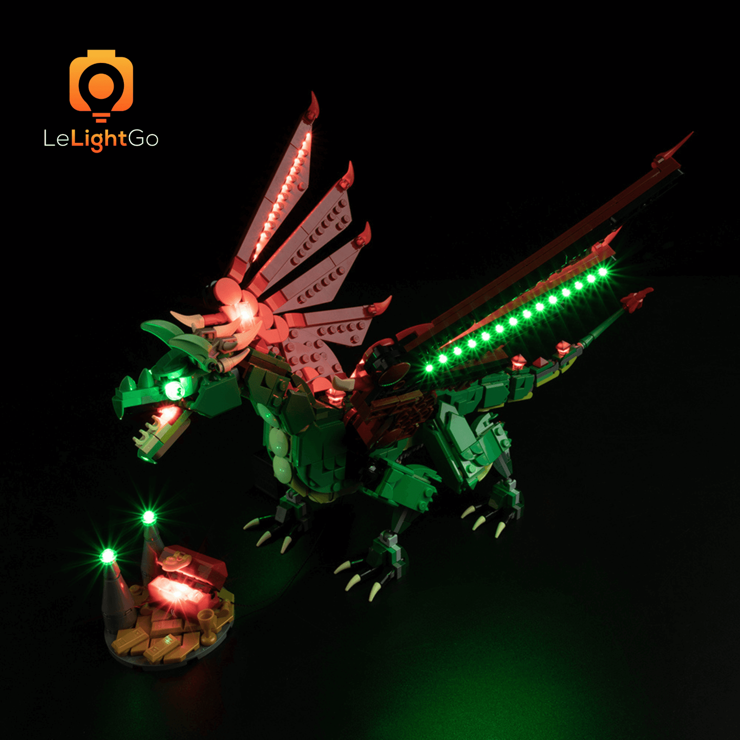 Light Kit For Medieval Dragon 31161