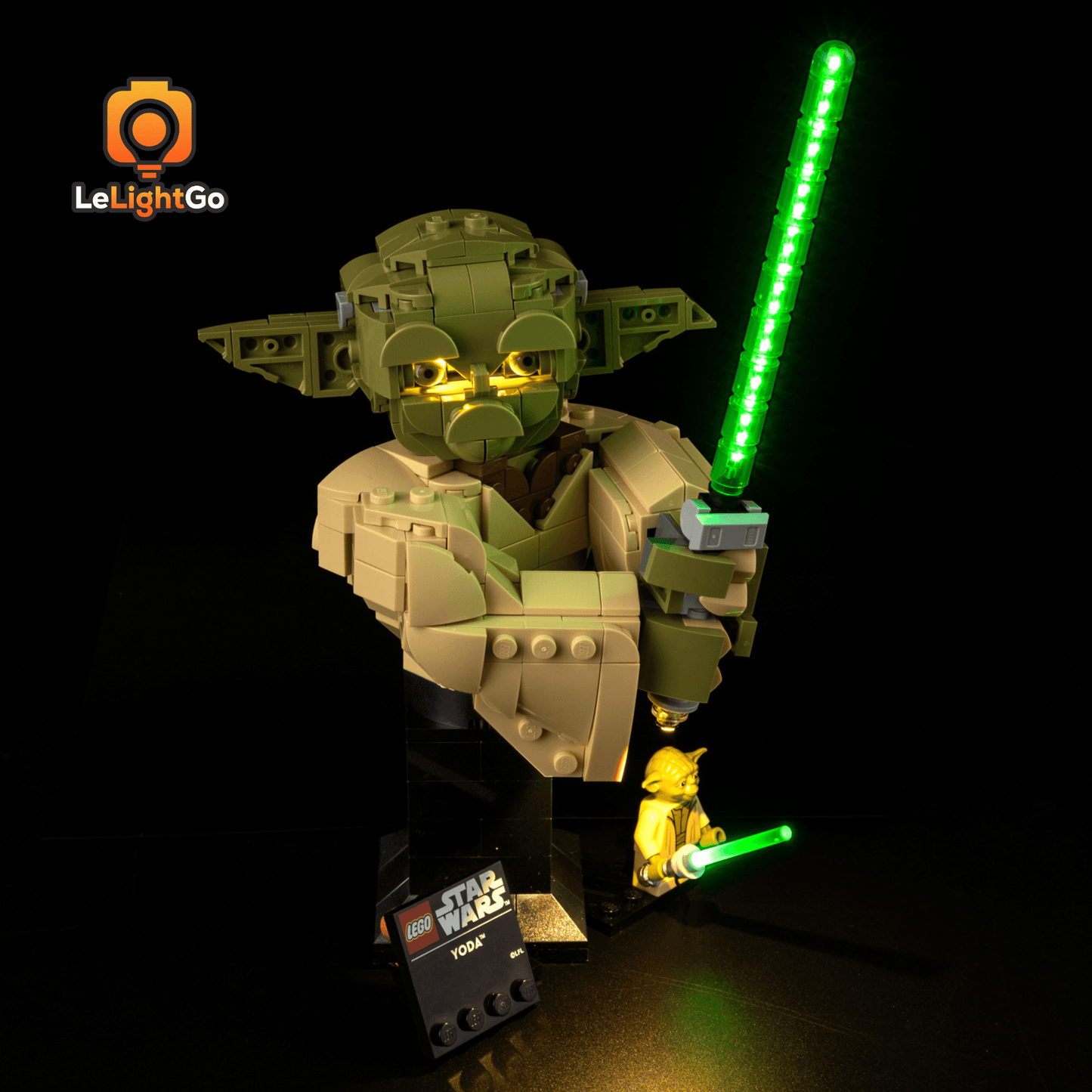 Light Kit For Yoda Bust 75438