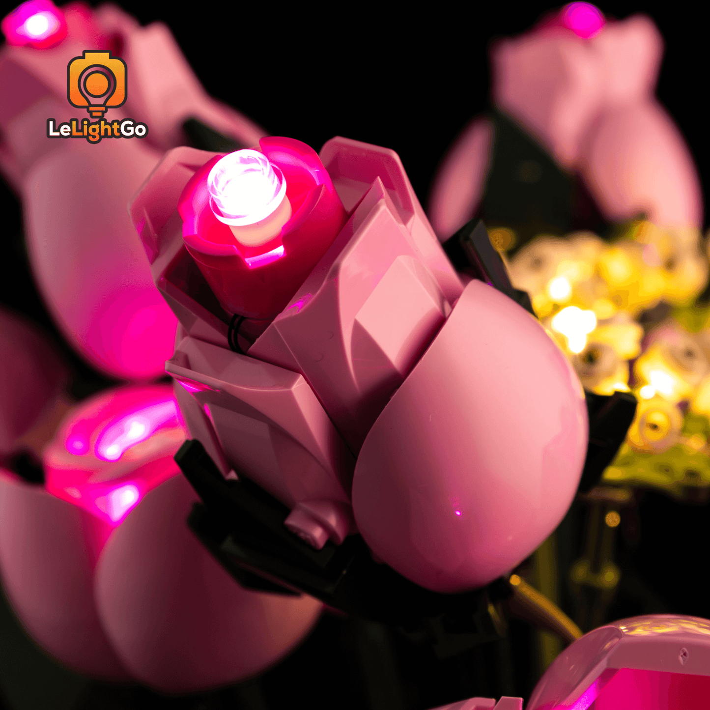 Light Kit For Bouquet of Pink Roses 10374