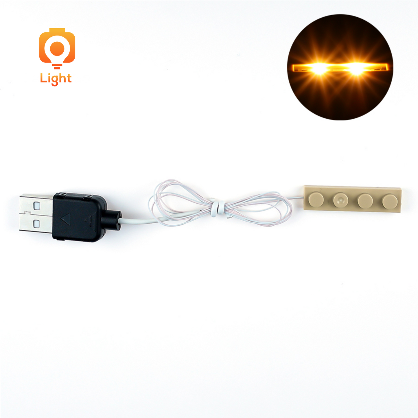 LeLightGo DIY Leds Strip Light with bricks (1pc)