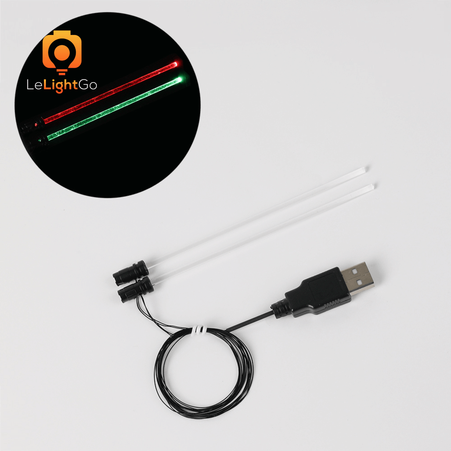 LeLightGo DIY Lightsaber (length 12 cm)