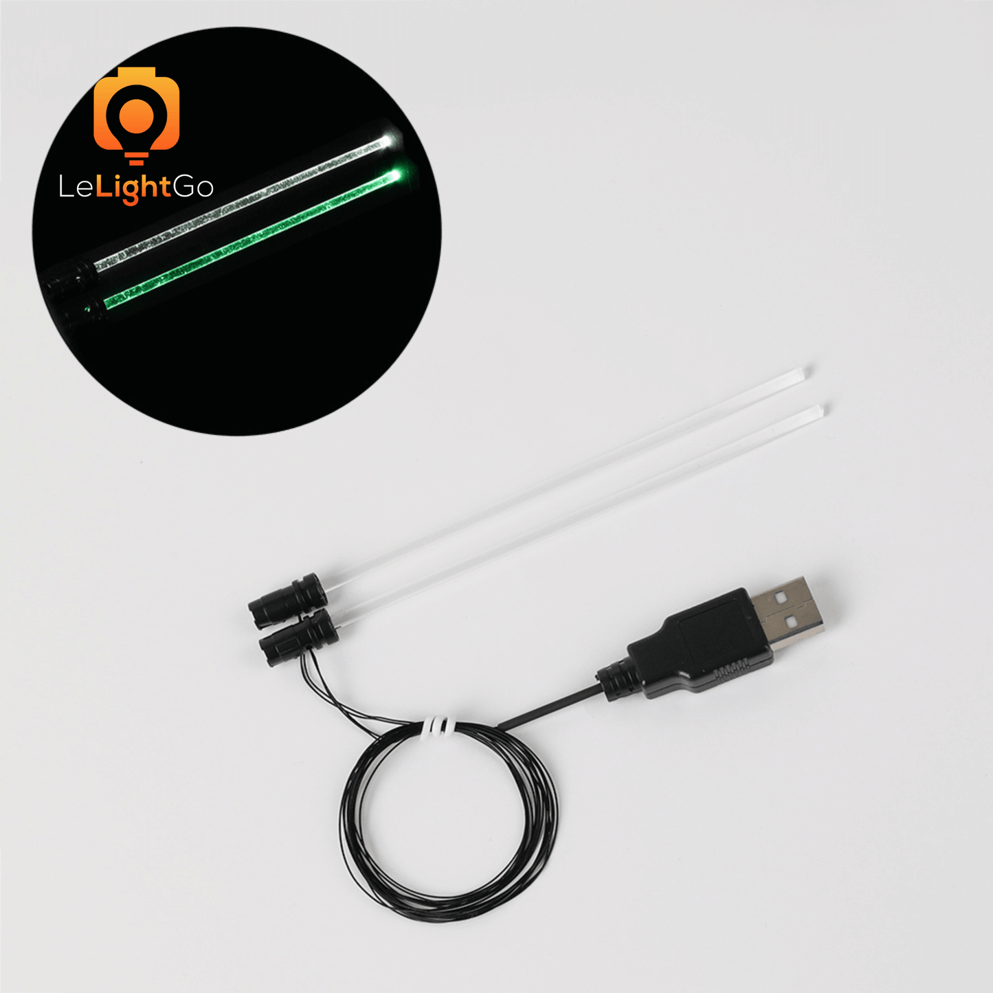 LeLightGo DIY Lightsaber (length 12 cm)