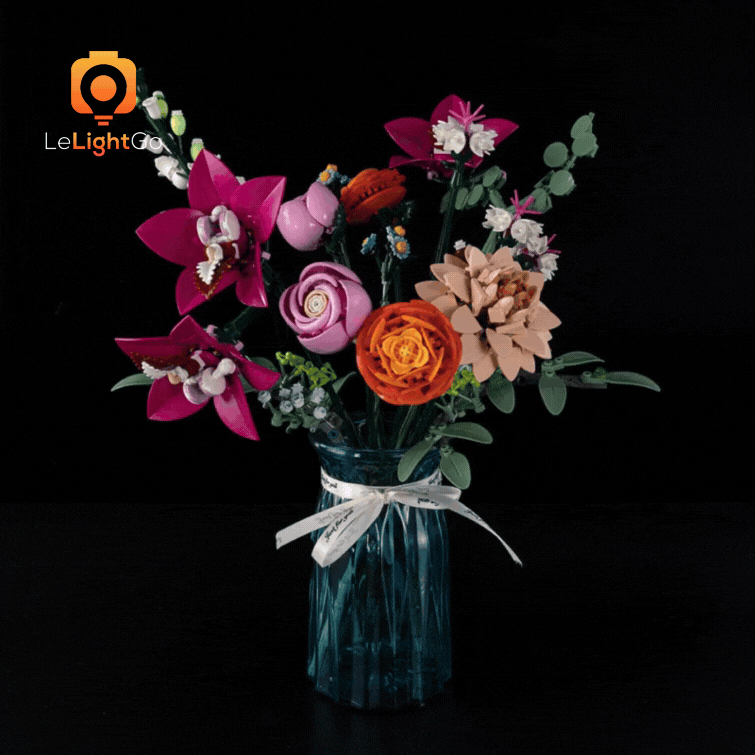 Light Kit For Pretty Pink Flower Bouquet 10342