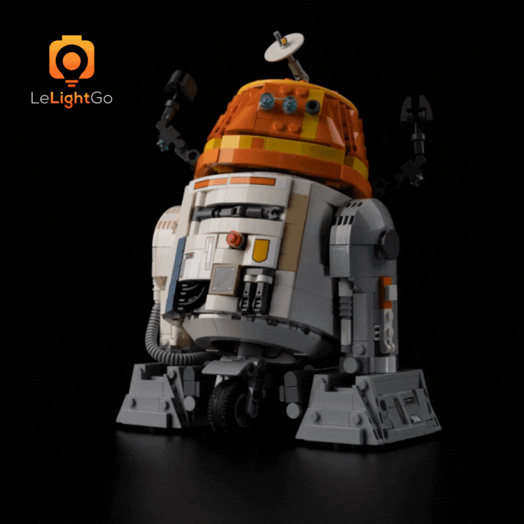 Light Kit For Chopper (C1-10P) Astromech Droid 75416