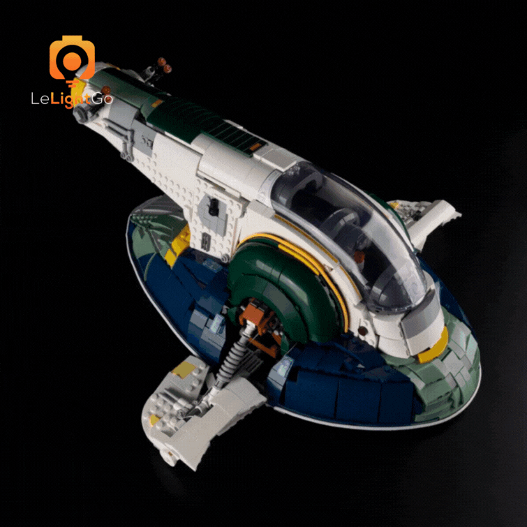 Light Kit For Jango Fett's Firespray-Class Starship 75409