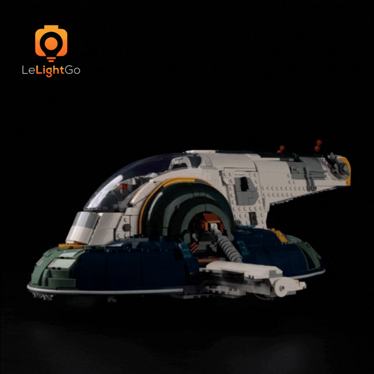 Light Kit For Jango Fett's Firespray-Class Starship 75409