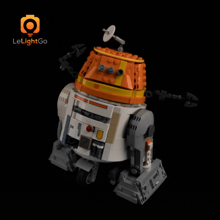 Light Kit For Chopper (C1-10P) Astromech Droid 75416