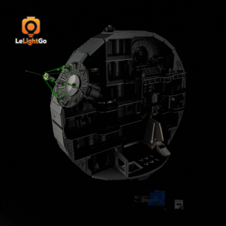 Light Kit For Death Star 75419