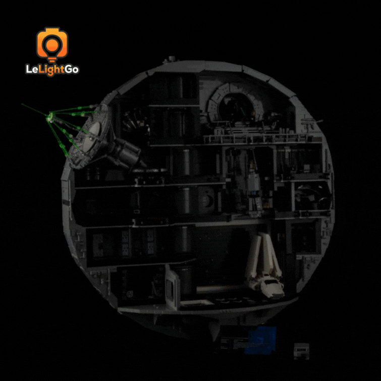 Light Kit For Death Star 75419