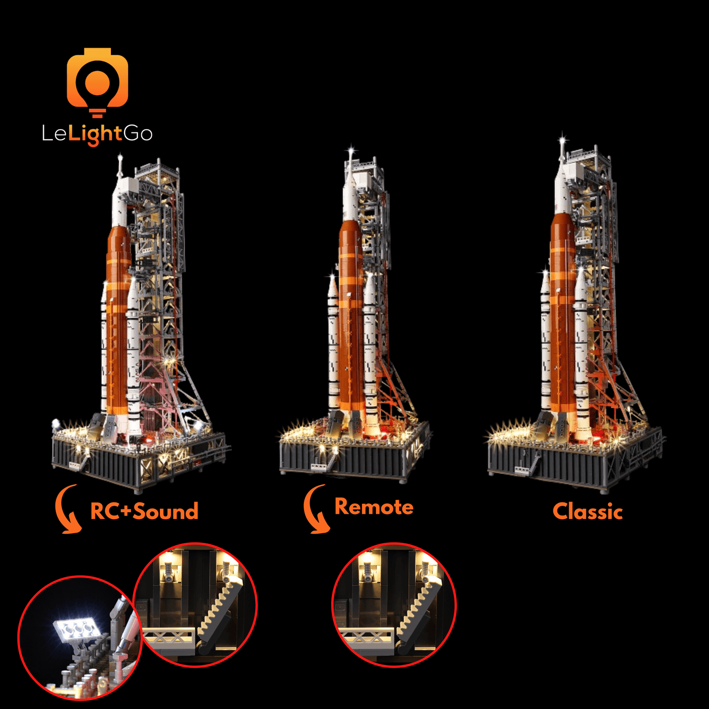 Light Kit For NASA Artemis Space Launch System 10341