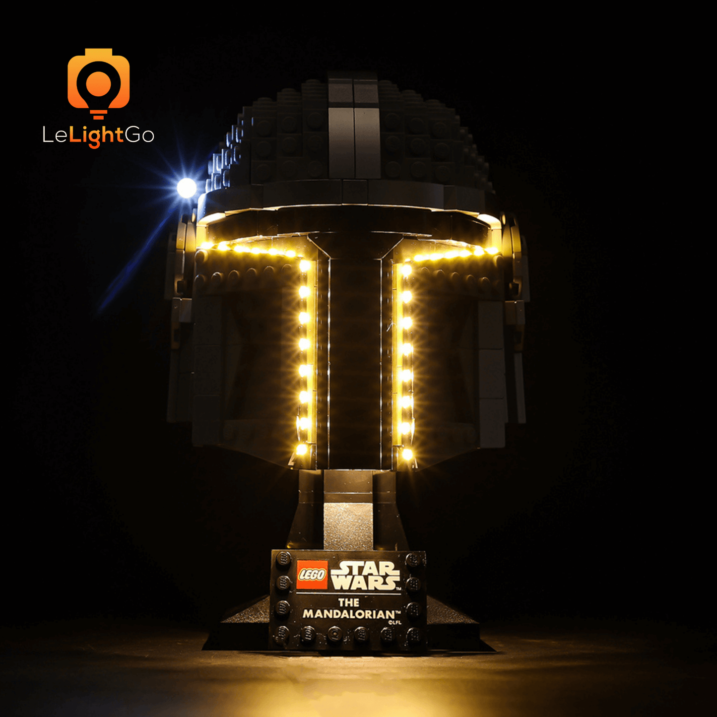 Light Kit For The Mandalorian Helmet 75328