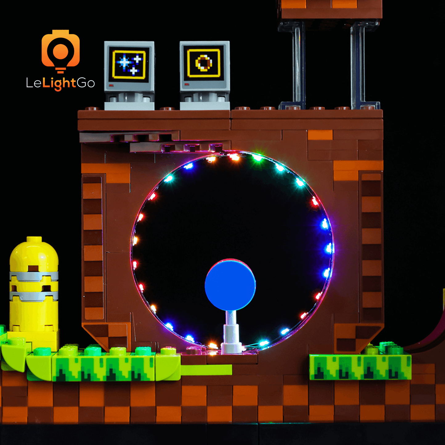 Light Kit For Sonic the Hedgehog – Green Hill Zone 21331