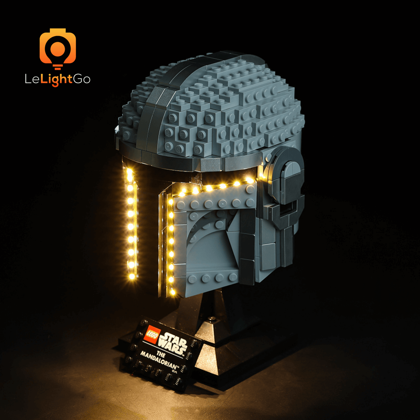 Light Kit For The Mandalorian Helmet 75328