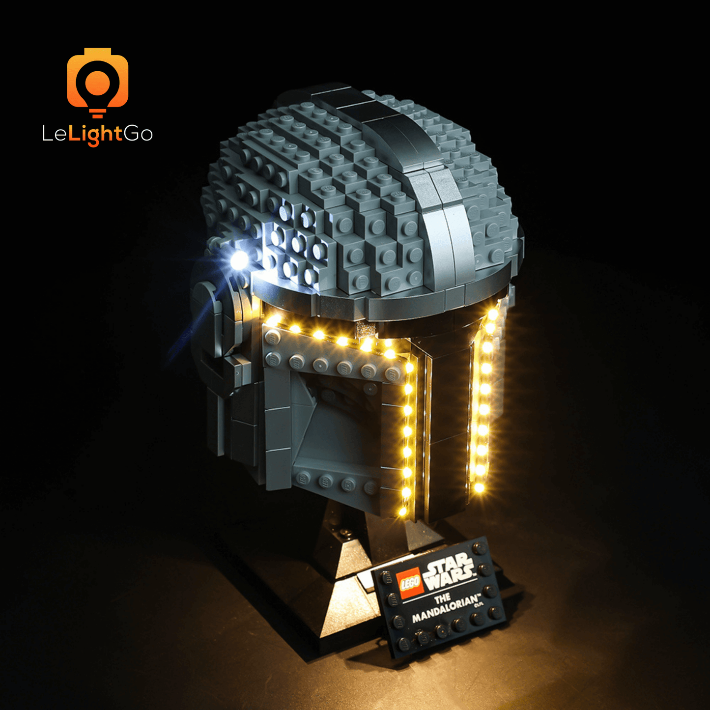 Light Kit For The Mandalorian Helmet 75328
