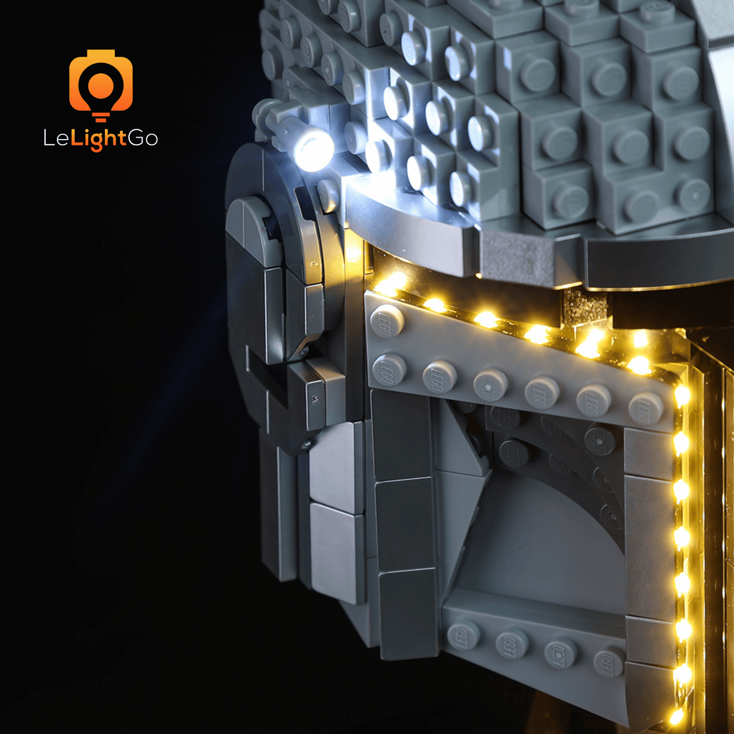 Light Kit For The Mandalorian Helmet 75328