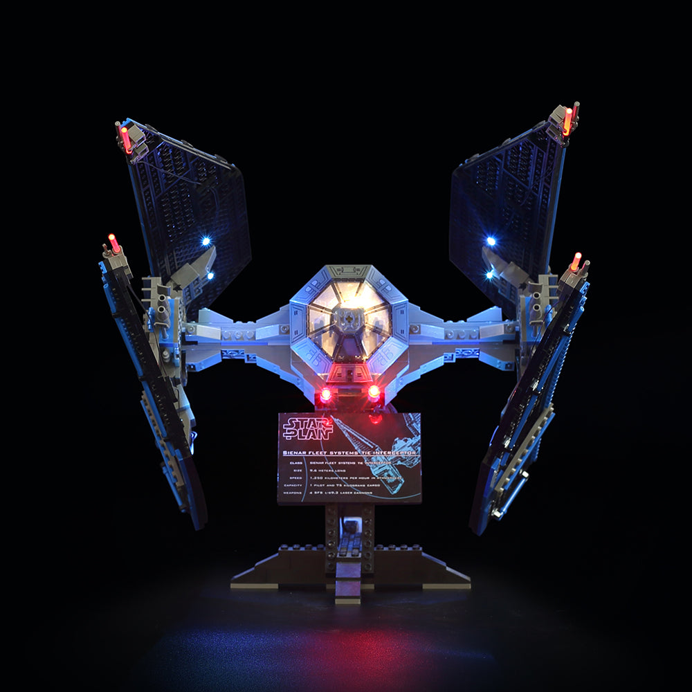 LIGHT KIT FOR STAR WARS TIE INTERCEPTOR - UCS 7181