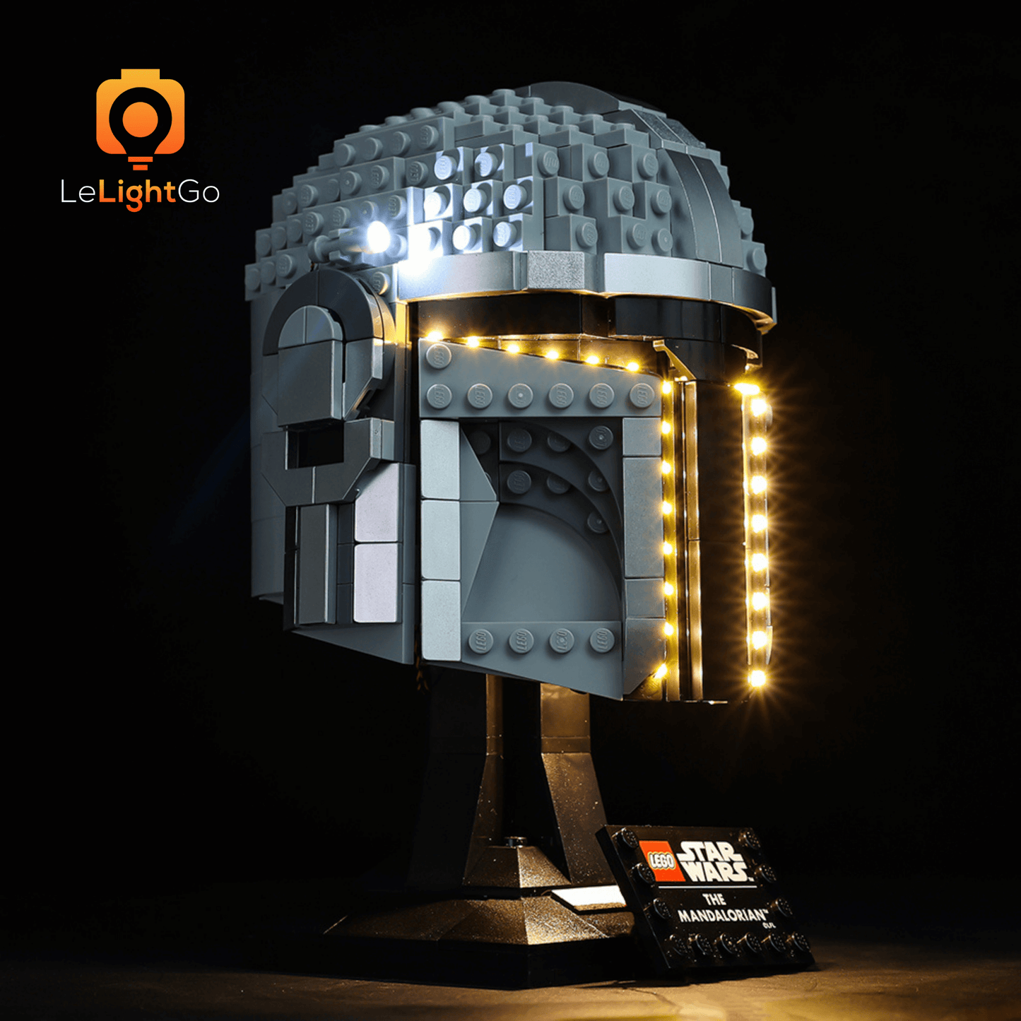 Light Kit For The Mandalorian Helmet 75328
