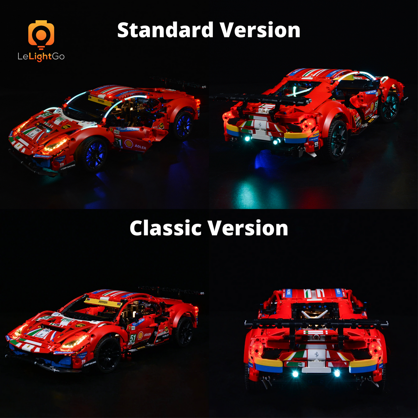 Light Kit For Ferrari 488 GTE “AF Corse #51” 42125