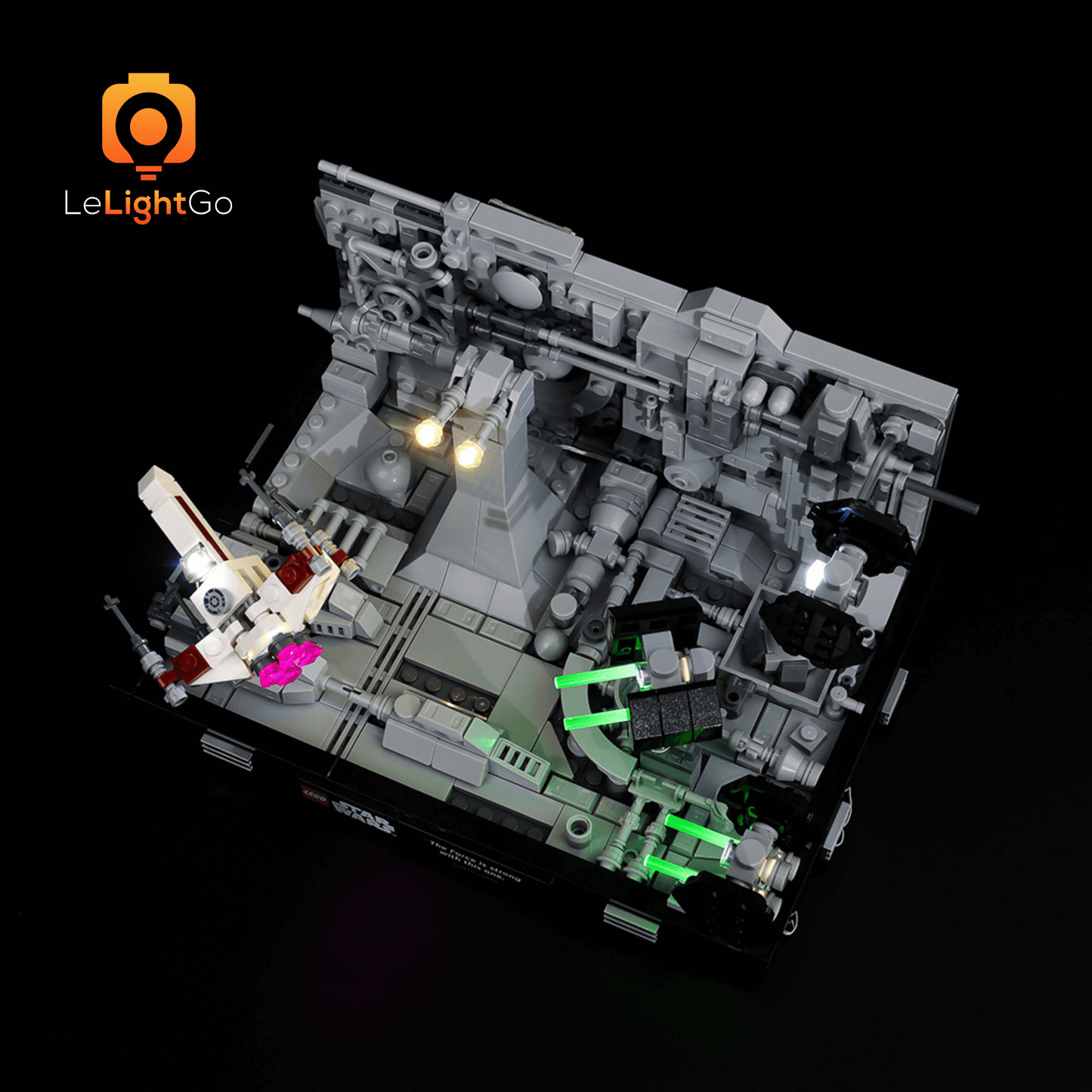 Light Kit For Death Star Trench Run Diorama 75329