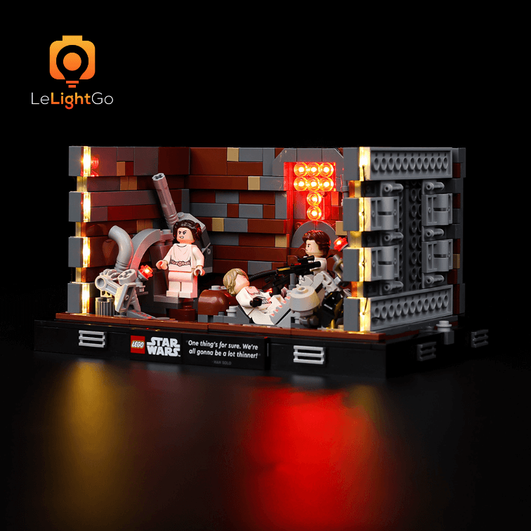 照明　北欧風 Light Kit For Death Star Trash Compactor Diorama 75339 – LeLightGo