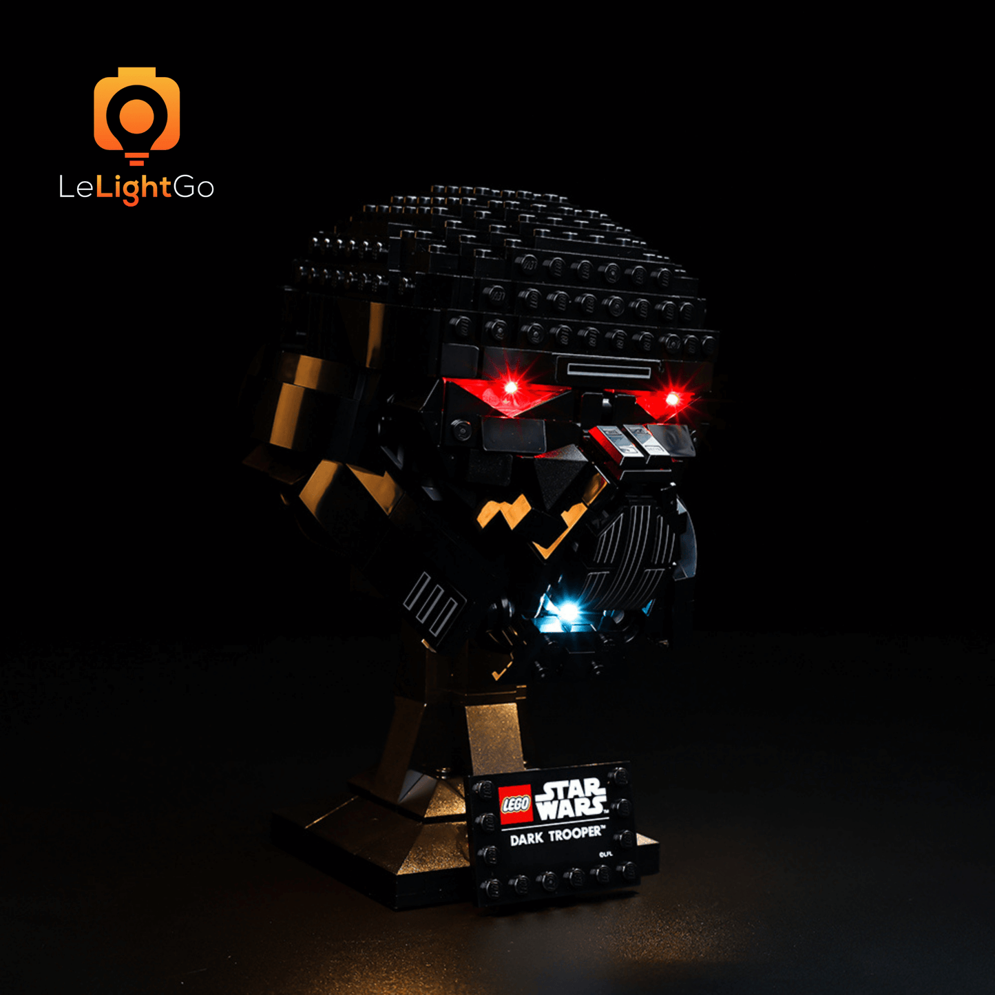 Light Kit For Dark Trooper Helmet 75343