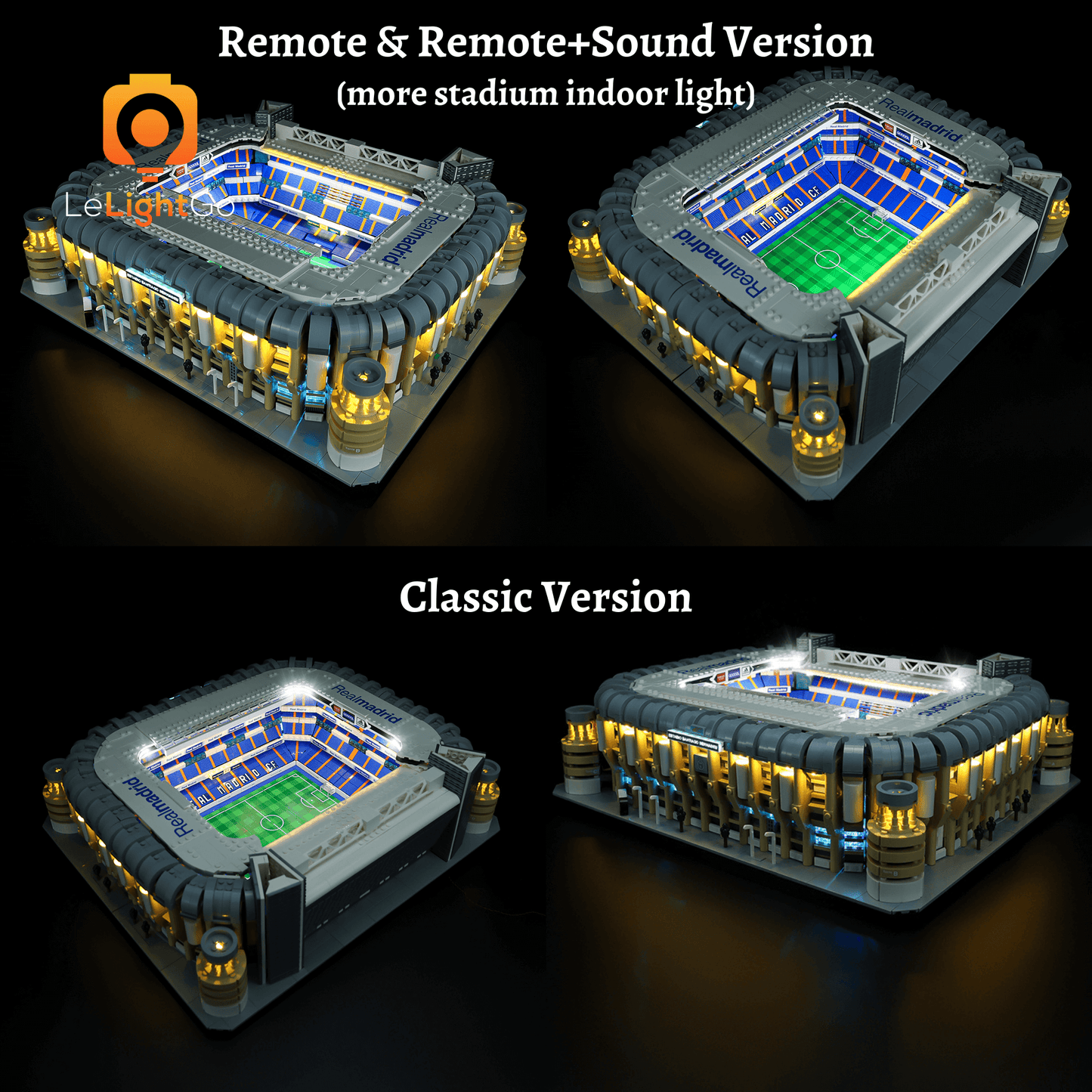 Light Kit For Real Madrid – Santiago Bernabéu Stadium 10299