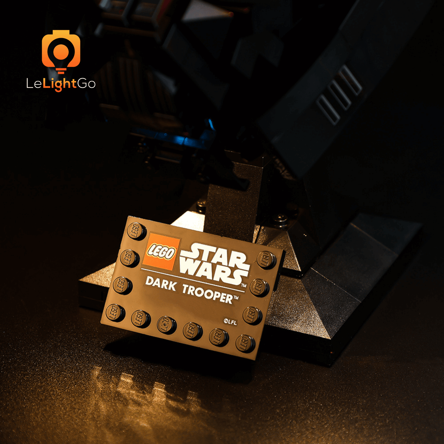 Light Kit For Dark Trooper Helmet 75343