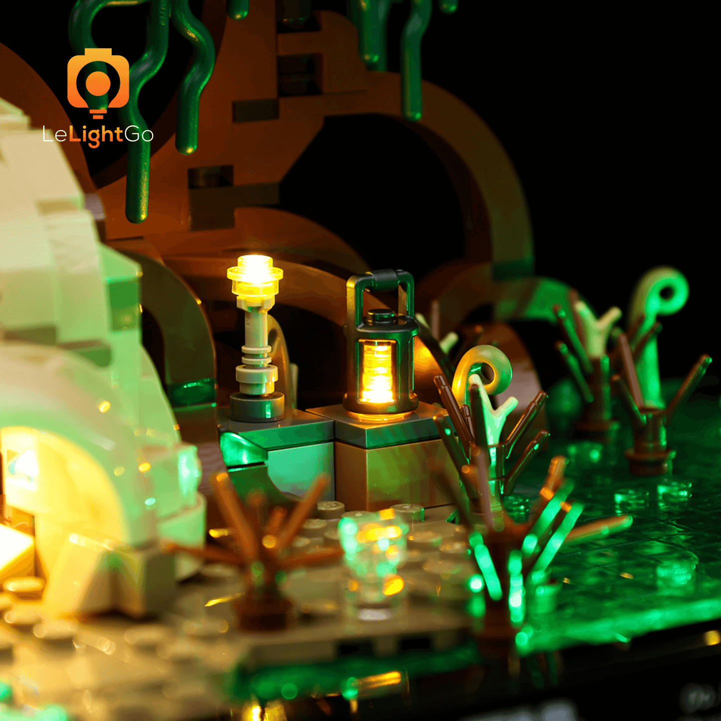 Light Kit For Dagobah Jedi Training Diorama 75330