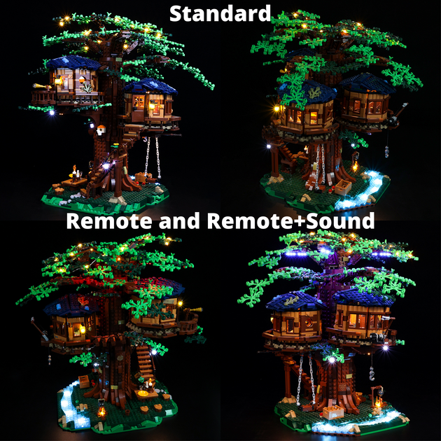 LIGHTAILING Led Light Kit for LEGO Ideas 21318 Tree House Building Kit(Not  Include the Building Set) (RC Version) 