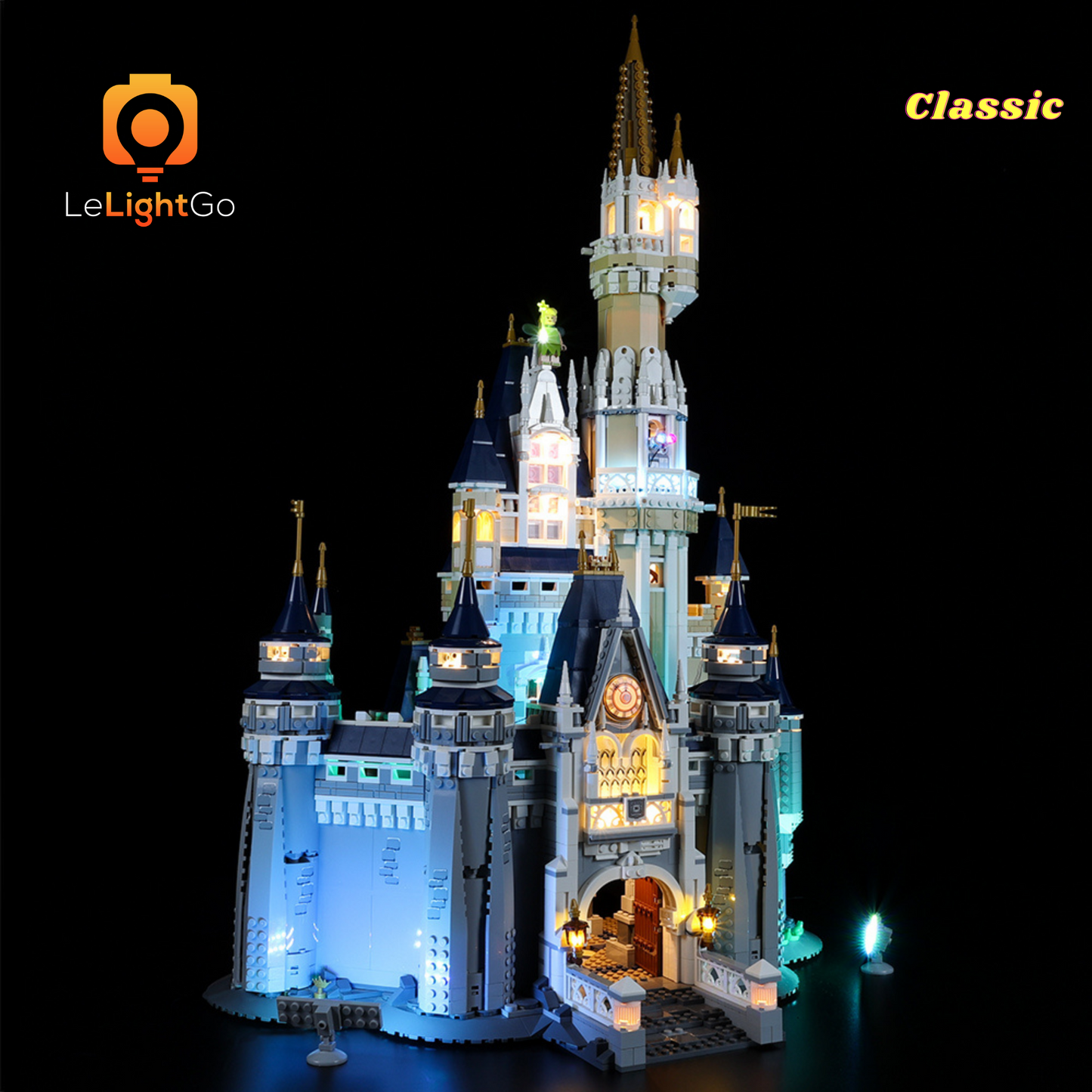 Light Kit For The Disney Castle 71040