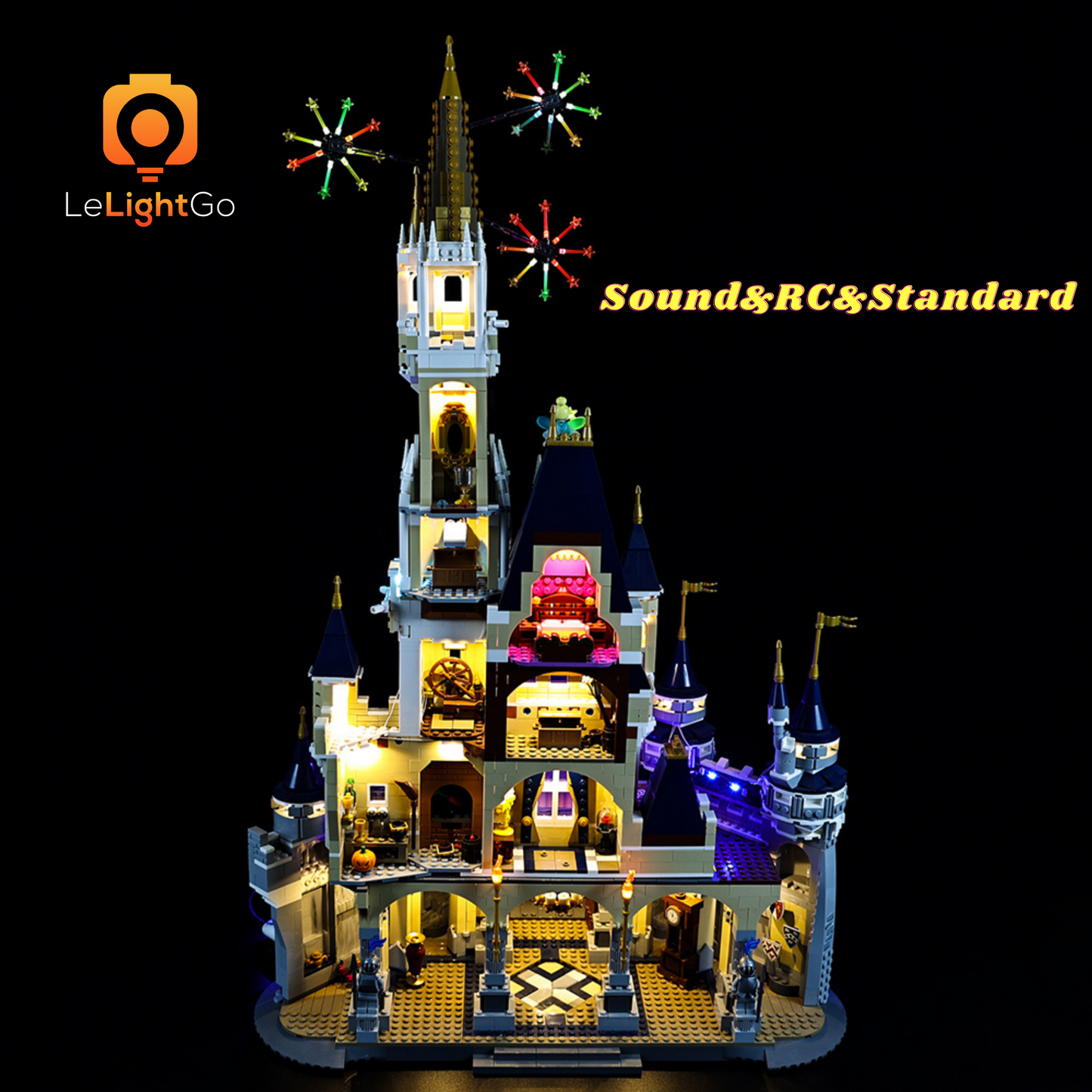 Light Kit For The Disney Castle 71040