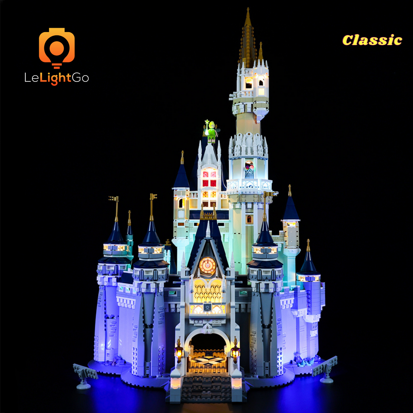 Light Kit For The Disney Castle 71040
