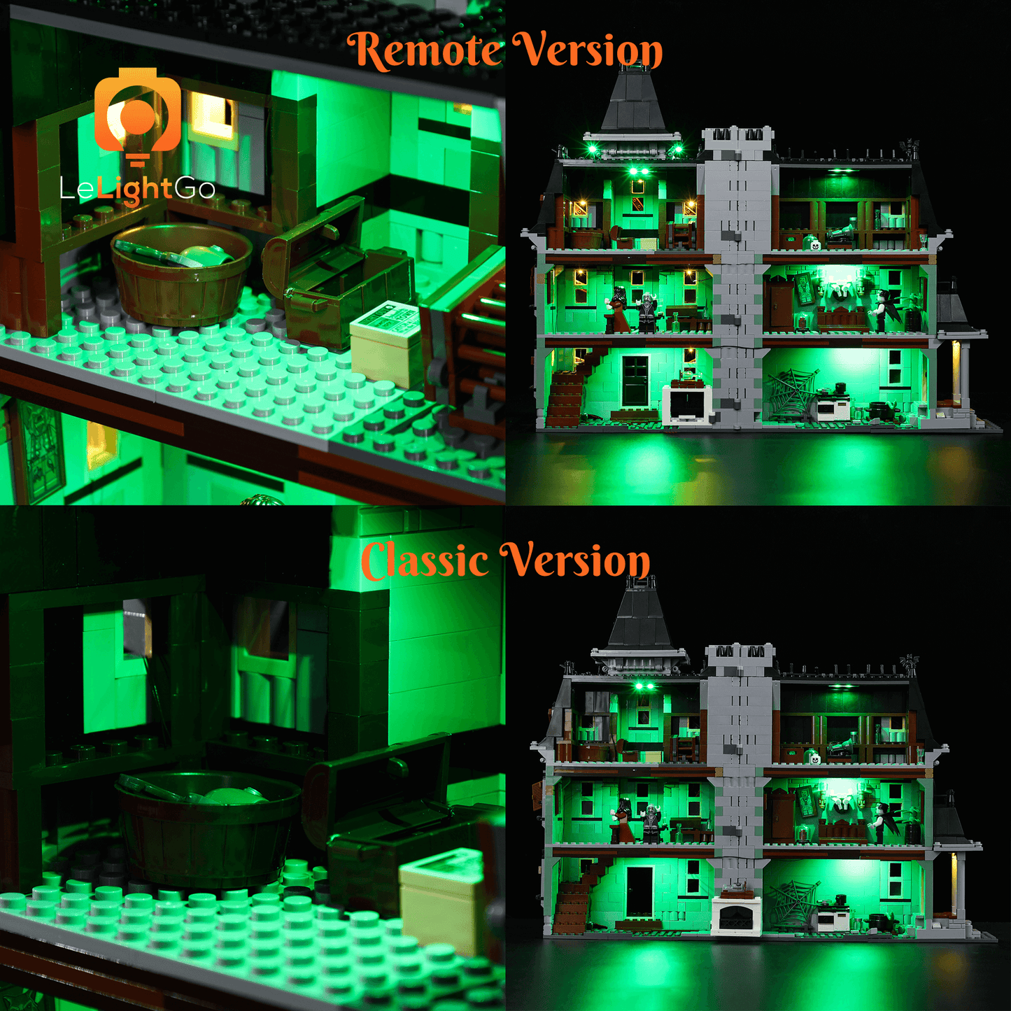 LIGHT KIT FOR MONSTER FIGHTERS HAUNTED HOUSE 10228