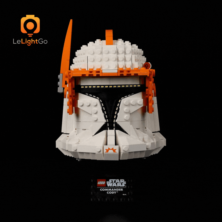 Light Kit For Clone Commander Cody Helmet 75350