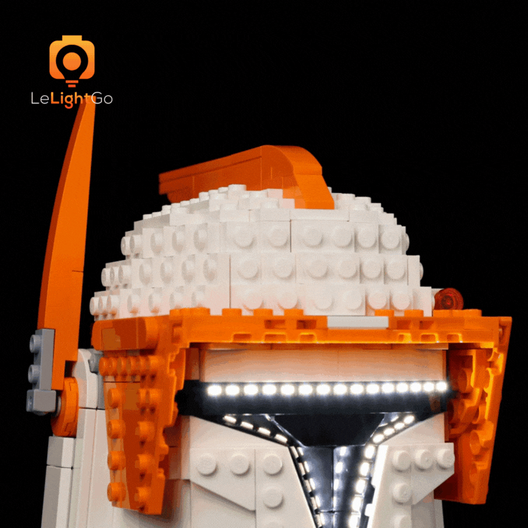 Light Kit For Clone Commander Cody Helmet 75350